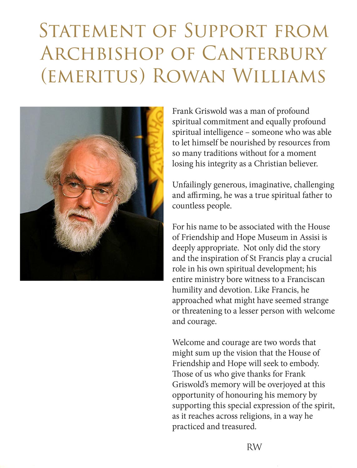 Archbishop Rowan Williams